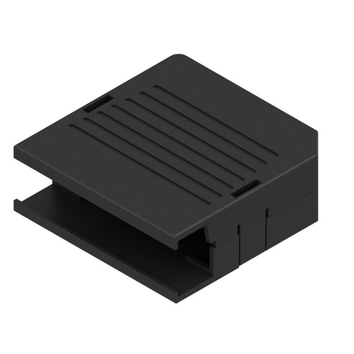 Weidmüller Abdeckhaube Leiterplatten- steckverbinder BCZ 3.81 AH10 BK BX