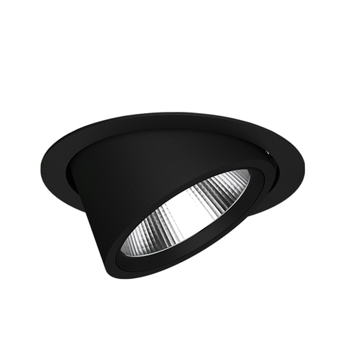 LTS Licht&Leuchten Einbaustrahler DALI, schwarz CSA-R513.M.OV46/D.sw