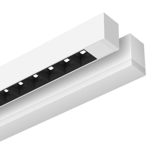 LTS Licht&Leuchten Anbau-/Pendelprofil weiß LKP045.1OAG3000FLXws