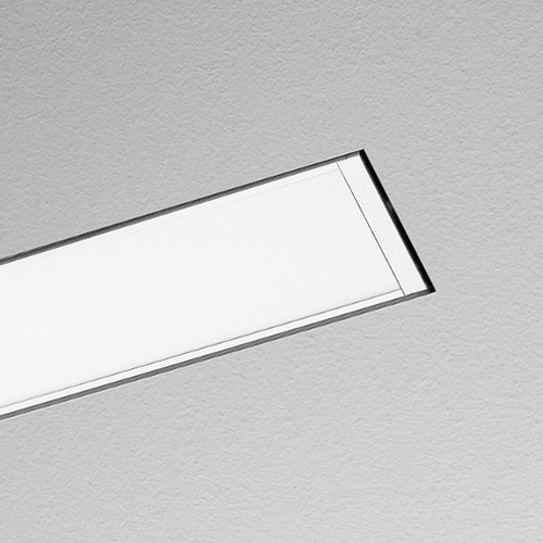 LTS Licht&Leuchten Einbauprofil weiß LKP045.3AOB2500FLXws