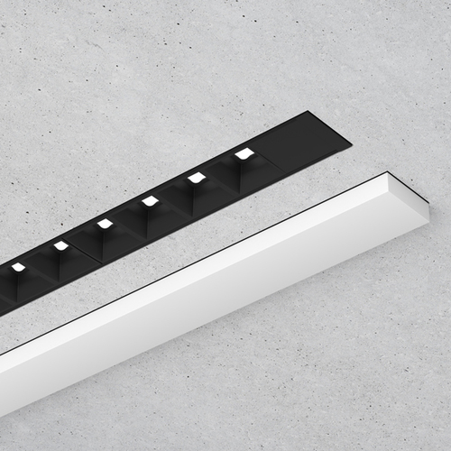 LTS Licht&Leuchten Betonprofil schwarz LKP04551OAG3000FLXsw