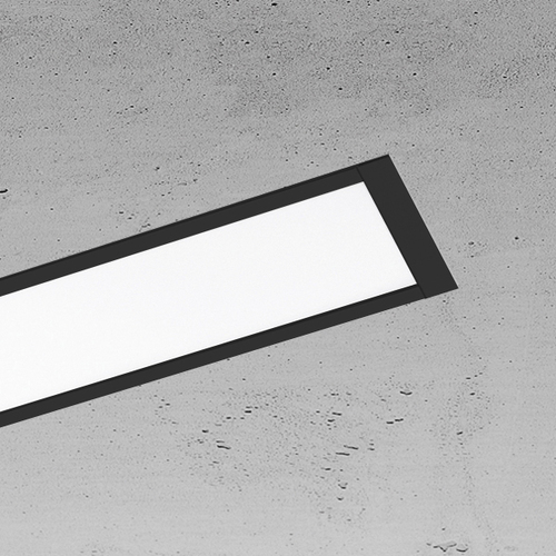 LTS Licht&Leuchten Betoneinbauprofil schwarz LKP04552AOB2500FLXsw