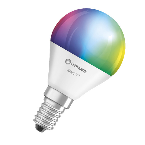 Ledvance LED-Tropfenlampe E14 WIFI, RGBW SMART #4058075778658 Ledvance LED-Tropfenlampe E14 WIFI, RGBW SMART #4058075778658