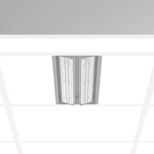 RZB LED-Einbaustrahler 830, ML, silber 901738.004