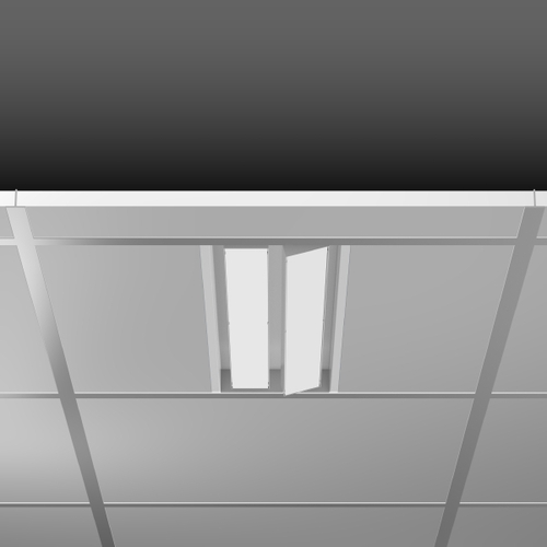 RZB LED-Einbaustrahler 840, ML, silber 901739.004.1