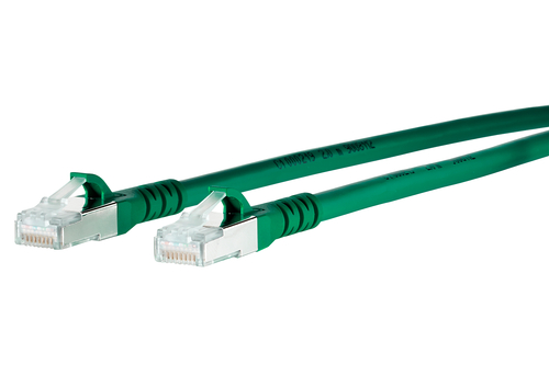 Metz Connect Patchkabel AWG 26 8,0m Cat.6 grün 2xRJ45 1308458055-E