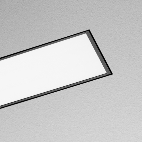 LTS Licht&Leuchten Einbauprofil schwarz LKP070.3AOB3000FLXsw