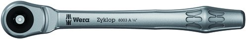 Wera Werk Zyklop Metall-Knarre 1/4"x141,0mm 004003