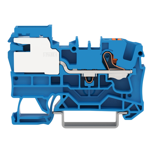 WAGO GmbH & Co. KG 1-Leiter-N-Trennklemme 6 mm²,Push-in CAGE 2206-7114