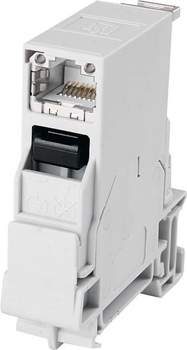 Telegärtner STX Tragschienen-Verbinder RJ45 Modul A Cat.6A 100007435