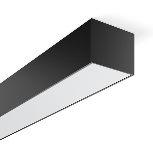 RZB LED-Wand-u. Deckenleuchte 840, schwarz 312686.003.1