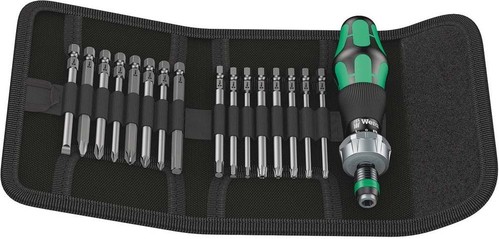 Wera Werk Bit-Sortiment Kraftform, 17-tlg 051040