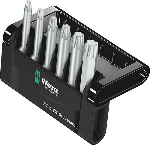 Wera Werk Bit-Sortiment Mini-Check, 6-tlg 056472