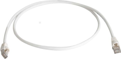 Telegärtner Patchkabel S/FTP 6A weiß 2,0m 100008274