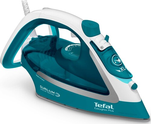 Tefal TEF Dampfbügeleisen Easygliss II FV5737 türkis