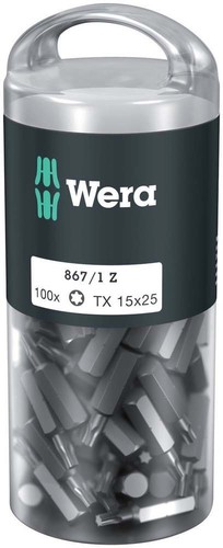 Wera Werk 6-rund Bit TX 15x25mm 072447(VE100)