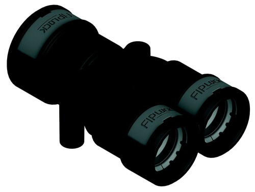 Fränkische Y-Verteiler schwarz AYPA-100707B