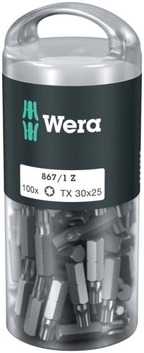 Wera Werk 6-rund Bit TX 30x25mm 072451(VE100)