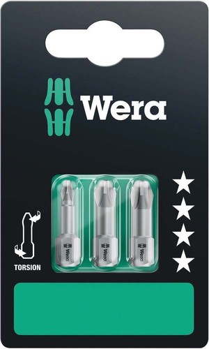 Wera Werk Phillips-Recess Bit PH 1-3x25mm 073326