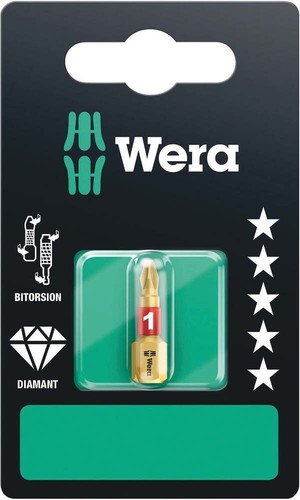 Wera Werk Phillips-Recess Bit PH 1x25mm 073332