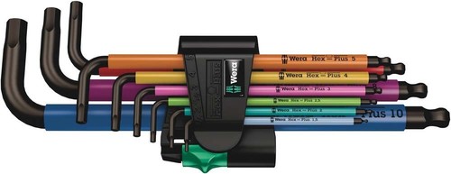 Wera Werk Winkelschlüsselsatz 9-tlg 073593