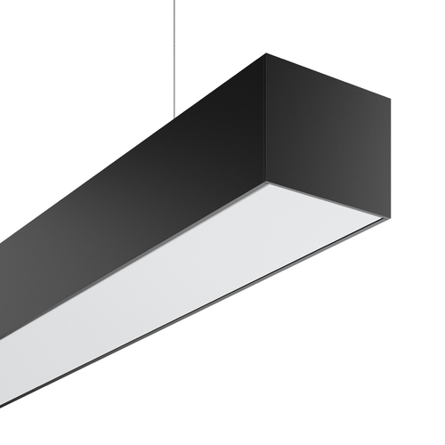 RZB LED-Pendelleuchte 840, schwarz 312696.003.1