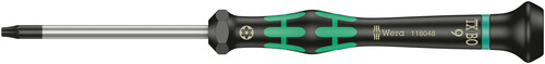 Wera Werk Elektron. Schraubendreher 6-rund, TX 9x60mm 118048