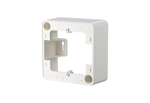 Metz Connect AP-Rahmen 85x85, reinweiß 130829-02-I Metz Connect AP-Rahmen 85x85, reinweiß 130829-02-I