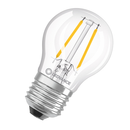 Ledvance LED-Tropfenlampe E27 827, dim. LCLP40D4.8W827FCL27P