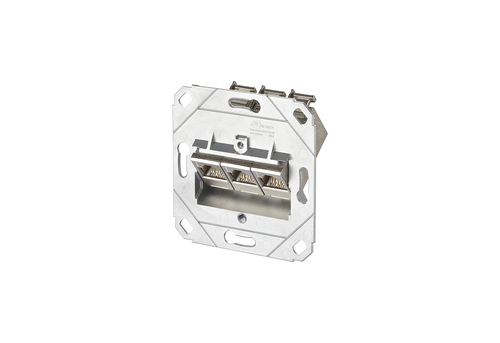 Metz Connect Anschlussdose E-DAT 3x8(8) UP0 Cat.6A 1309131200-E