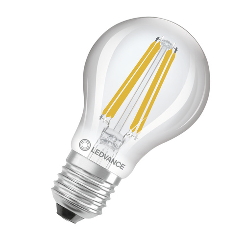 Ledvance LED-Lampe E27 827, dim. LEDCLA40D2.6W827FCL