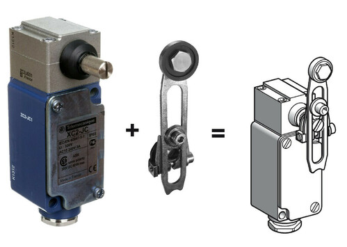 Telemechanique Sensors Positionsschalter IP65 m.Schwenkhebel XC2JC10531 Telemechanique Sensors Positionsschalter IP65 m.Schwenkhebel XC2JC10531