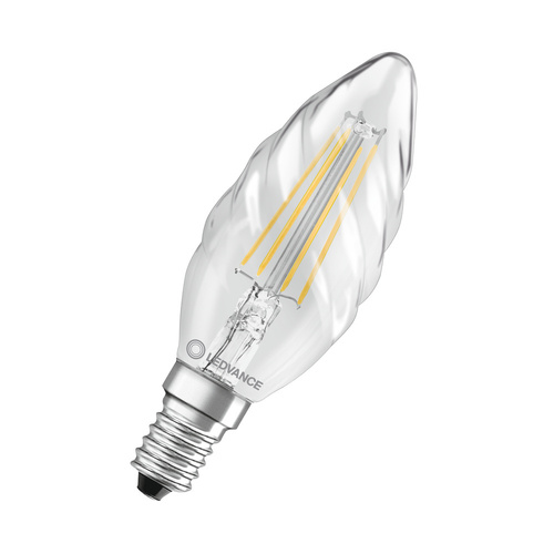 Ledvance LED-Kerzenlampe E14 827 LEDCLB404827FCLE14P