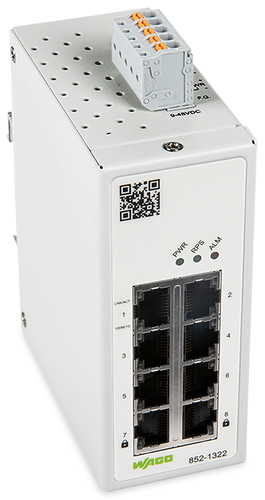 WAGO GmbH & Co. KG Industrial-Managed-Switch MAC Security 852-1322