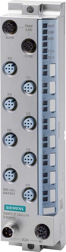 Siemens Dig.Industr. SIMATIC ET 200eco PN DI 8x 24V DC, M12-L 6ES7141-6BG00-0BB0
