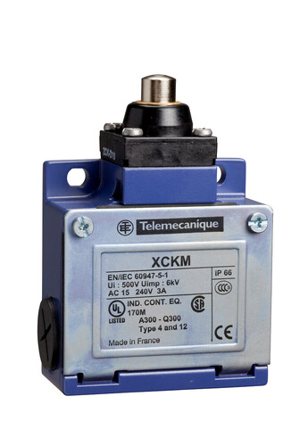 TMSS Germany XCKM Pos.sch. Metall Kuppenstößel, 1Ö+1S XCKM101