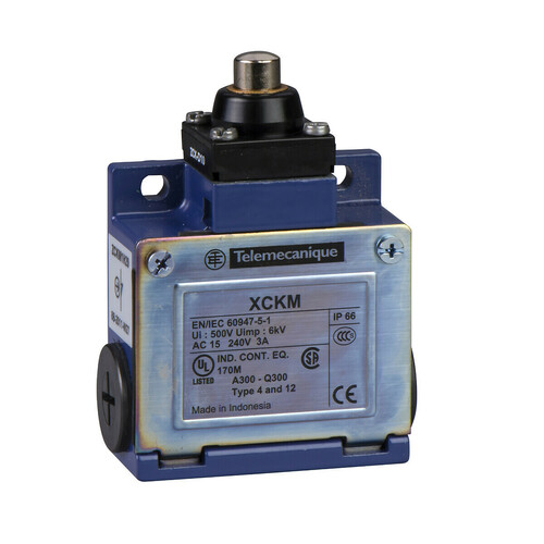 Telemechanique Sensors Positionsschalter IP66 ÖS m.Kuppenst. XCKM110