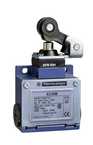 Telemechanique Sensors Positionsschalter IP66 K,ÖS m.Rollenh. XCKM121 Telemechanique Sensors Positionsschalter IP66 K,ÖS m.Rollenh. XCKM121