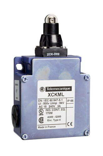 TMSS Germany XCKM Pos.sch. Stahl Rollenstößel, 1Ö+1S XCKML502
