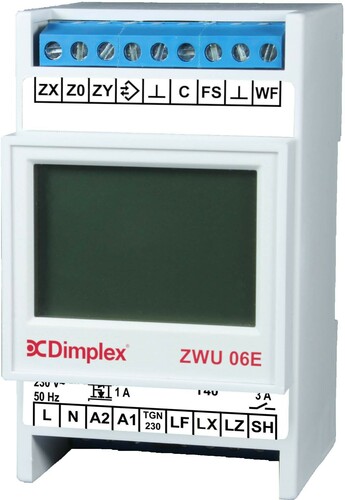 Glen Dimplex Aufladesteuerung-AC/DC mit Zeitfunktion ZWU 06E