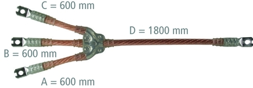 DEHN Erdungs u. Kurzschließseil EKV3+016GVE5MT89