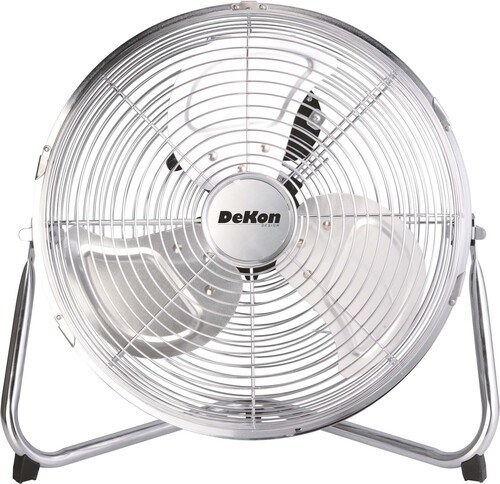 DeKon Bodenventilator 30 cm, 3-stufig B 130 chr DeKon Bodenventilator 30 cm, 3-stufig B 130 chr