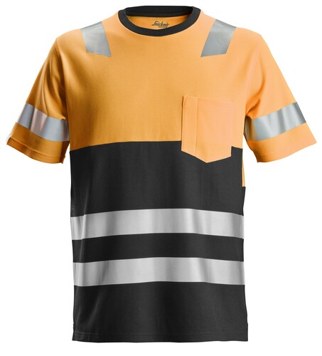 Snickers Workwear T-Shirt Hight-VIS Kl.1 Size: XL 25345504007