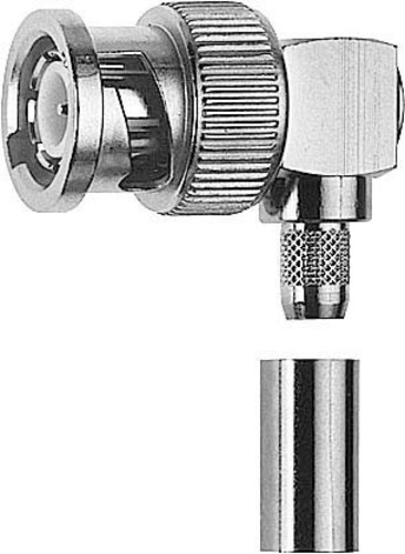 Telegärtner BNC-Kabelwinkelstecker Crimp G4 (RG-179B/U) 100023456