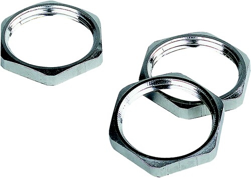 Fränkische Gegenmutter silber NTBN-P36