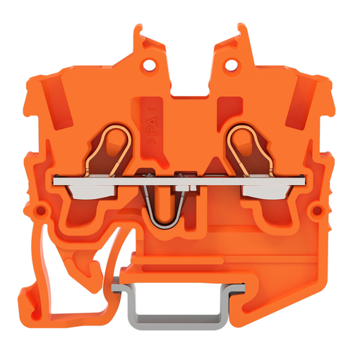 WAGO GmbH & Co. KG 2-LeiterMini-Durchgangskl. 1 mm²,orange 2050-1202