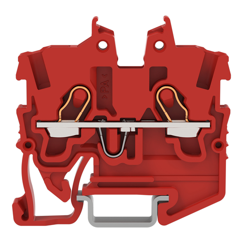 WAGO GmbH & Co. KG 2-LeiterMini-Durchgangskl. 1 mm²,rot 2050-1203