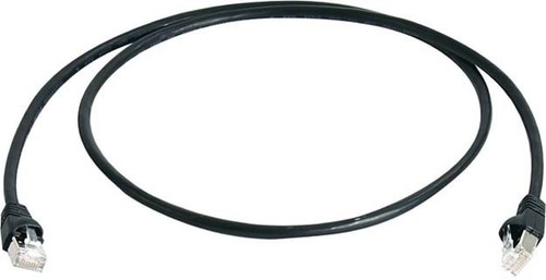 Telegärtner Patchkabel F/UTP 5E schwarz 25,0m HF 100009370