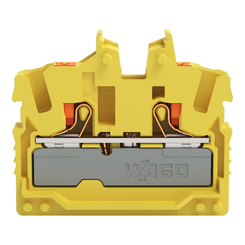 WAGO GmbH & Co. KG 2-LeiterMini-Durchgangskl. Drücker,2,5 mm²,ge 2252-326