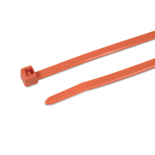 HellermannTyton Kabelbinder 200x4,6 orange T50R-PA66-OG